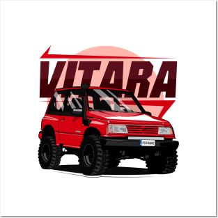 SUZUKI VITARA OFFROAD Posters and Art